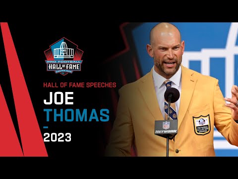 Joe Thomas' Full Hall of Fame Speech | 2023 Pro Football Hall of Fame | NFL