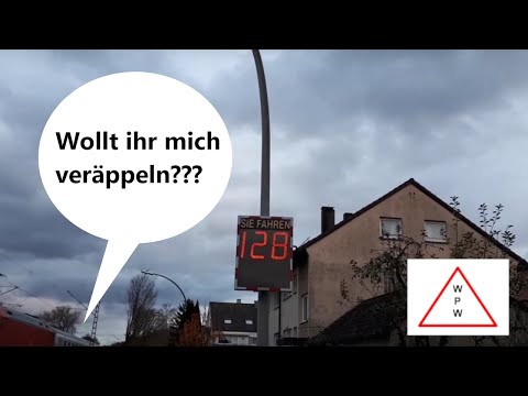 Intercity IC fährt rund 100 km/h zu schnell in eine Tempo 30-Zone
