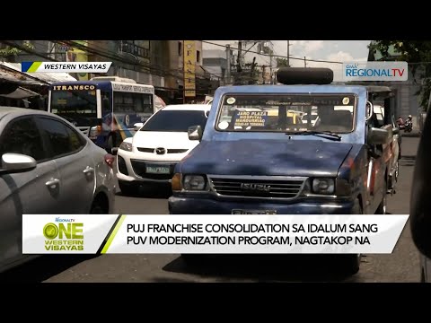 One Western Visayas: PUJ consolidation sa idalum sang PUV modernization program, nagtakop na