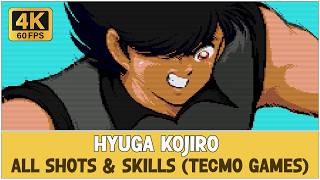 All Shots & Skills by Hyuga Kojiro (I, II, III, IV, V, MCD) 必殺シュート 必殺技 日向 小次郎 Captain Tsubasa キャプテン翼