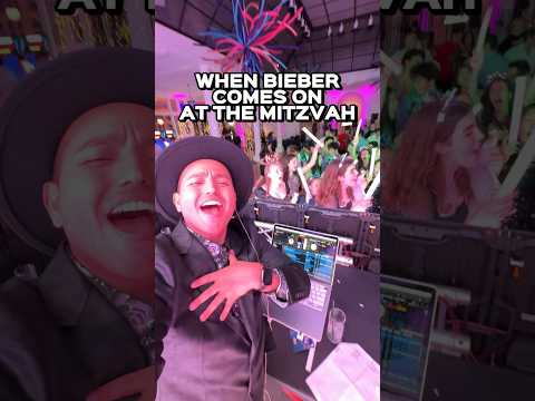 When @justinbieber comes on at the Mitzvah. ???? #justinbieber #dj #party