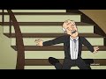 Dad From Royal Crackers Falling Down The Stairs