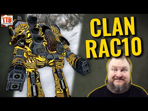 New Clan Weapon Unveiled - C-RAC-10! - German Mechgineering #396 - Mechwarrior Online 2021