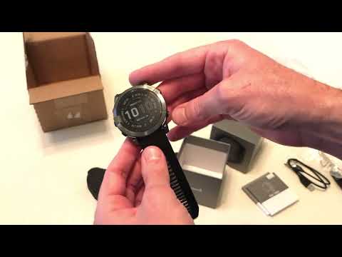 Garmin Fenix 7X Watch - Unboxing