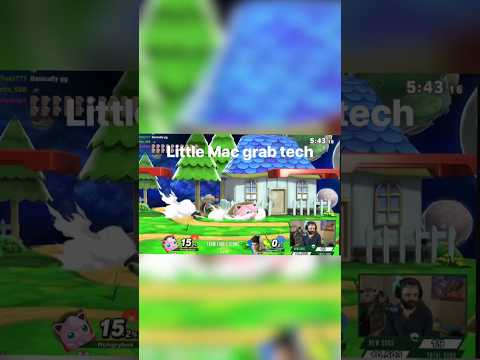 Little Mac’s grab tech #smashultimate #littlemac #smashbros