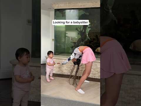 Looking for a babysitter 😂 @LibertyBarros