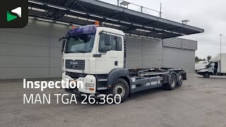 بيع شاحنة ذات الخطاف MAN TGA 26.360 6X2 NL-Truck Hydrauliek Haakarm Euro 5 - صورة 4 | Autoline SA شاحنة ذات الخطاف MAN TGA 26.360 6X2 NL-Truck Hydrauliek Haakarm Euro 5 | صورة 4 - Autoline