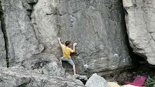 Video thumbnail of Velká Pravda, 8A. Sněžník