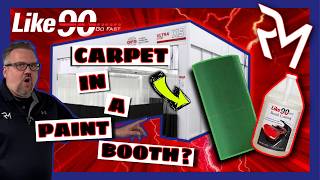(E 40) Like90 Products: Clean Paint Jobs Every time! | Our Paint Booth Transformation