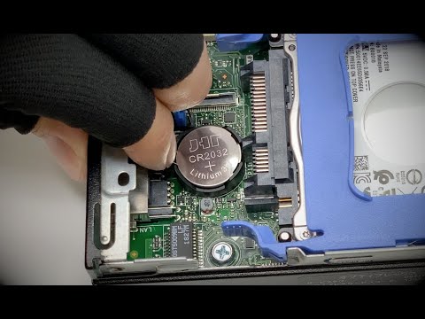 Dell OptiPlex 3060 Micro のCMOS電池の交換方法