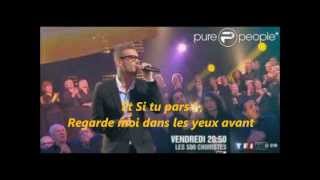 M.Pokora Si tu pars Paroles