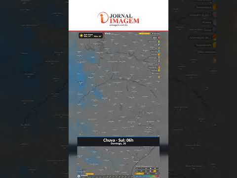 Previsão do Tempo — Extremo Oeste de SC — 25/07/2026