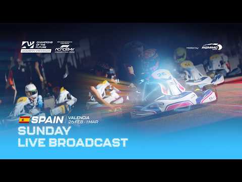 Sunday LIVE | Round 1 - Valencia | 2026 Champions of the Future Academy Program