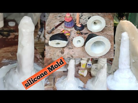 silicone mold ||rubber craft|| Mold making process