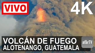 グアテマラ フエゴ火山 火山監視