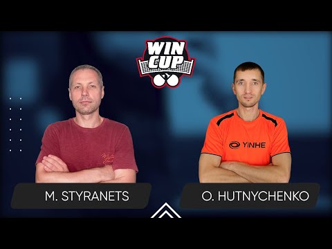 18:45 Mykhailo Styranets - Oleksii Hutnychenko West 4 WIN CUP 10.08.2024 | TableTennis WINCUP