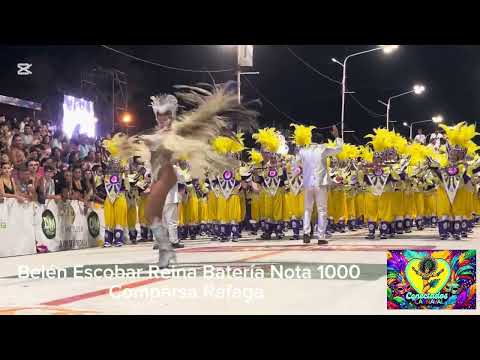 Show Batería Nota 1000 Comparsa Ráfaga - Segunda Noche Carnaval de Concordia 2026