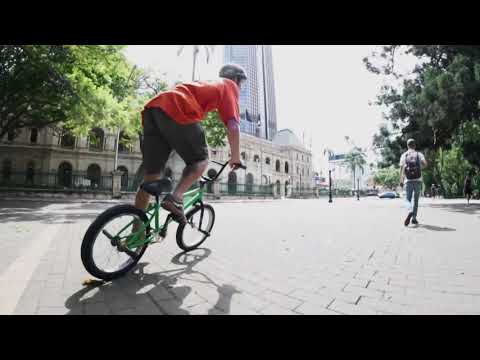Alex Hiam BMX rail session