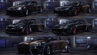 Apex Glide Team Cars in Need for Speed Carbon