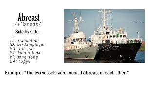 A[1] Maritime English: A–Z Video Glossary