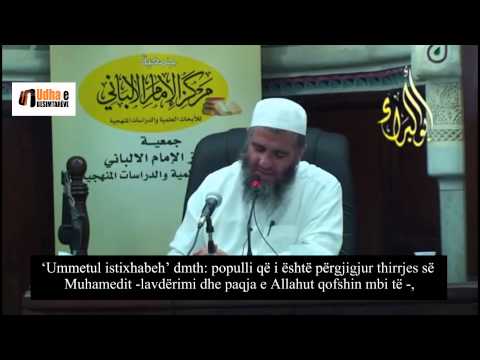 preket shejh Meshhuri kur permend grupin e shpetuar . . . .