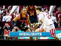 Maryland at Indiana | Highlights | Big Ten Men's Basketball | 12 1 2023