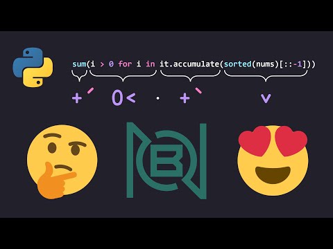 Why I Love BQN So Much! (vs Python)