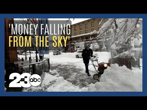 For some in California, the winter storms are welcome