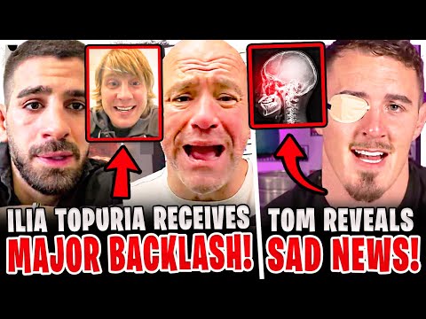 Ilia Topuria RECEIVES MAJOR BACKLASH! Tom Aspinall REVEALS SAD NEWS on HEALTH! Arman Tsarukyan