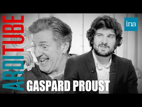 Gaspard Proust gets excited in German (and Arabic) at Thierry Ardisson's | INA Arditube