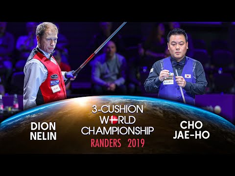3-Cushion World Championship Randers 2019  - Dion Nelin vs Cho Jae-Ho