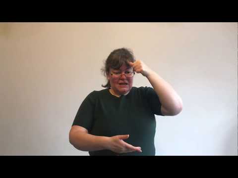 How to Sign Cag in Auslan