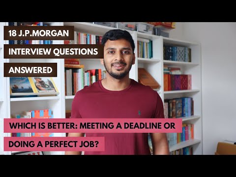 How to Answer 18 J.P.Morgan HireVue Interview Questions