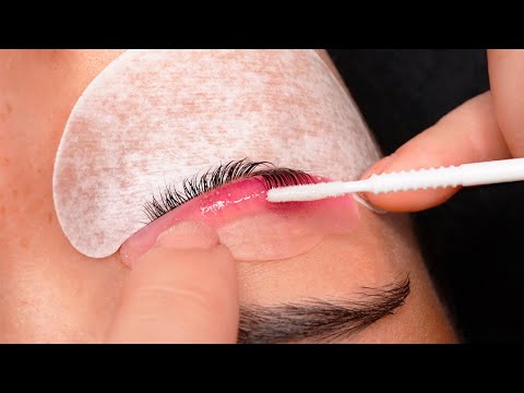 lash lamination with cta and social proof