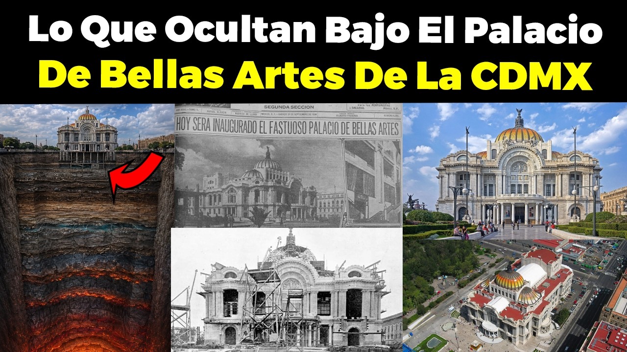Los Secretos Ocultos bajo el Palacio de Bellas de Artes de CDMX