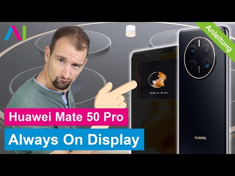 Huawei Mate 50 Pro - Always On Display aktivieren • 📱 • 🕰 • 📆 • Anleitung | Tutorial