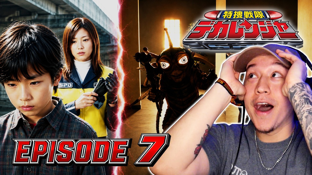 Jasmine NEEDS to help him! (Tokusou Sentai Dekaranger Ep.7)