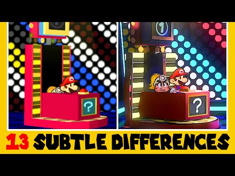 13 Subtle Differences between Paper Mario: The Thousand-Year Door for Switch and GameCube (Part 4)