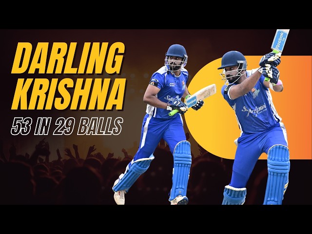 Darling Krishna’s blistering 53 in 29 balls vs Bhojpuri Dabanggs | CCL Highlights