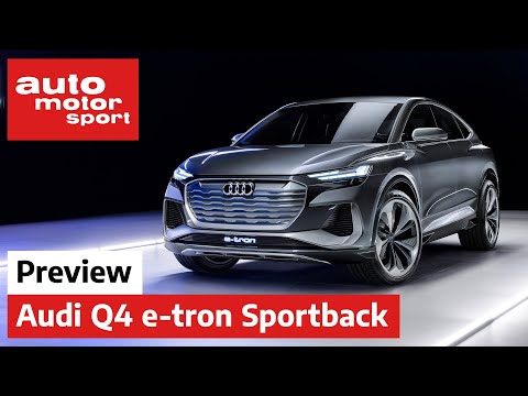 Audi Q4 e-tron Sportback concept: Wieder ein Elektro-SUV - Review | auto motor und sport