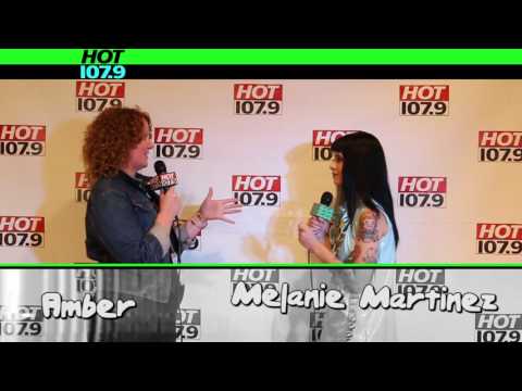 Melanie Martinez​ interview with HOT107.9's Amber Stone.