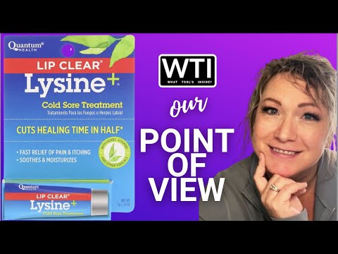 Lip Clear Lysine + Cold Sore Treatment - WTI product video review