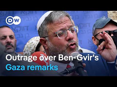 Israeli minister calls for killing '30 to 40' Palestinians in Gaza nightly | DW News