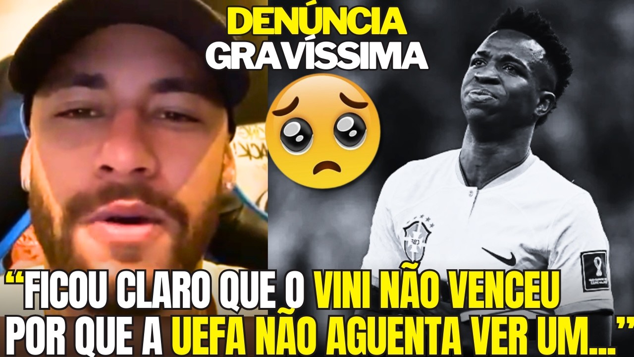 🚨OLHA A REVOLTA DO NEYMAR COM O ROUBO DA BOLA DE OURO DO VINI JR HOJE