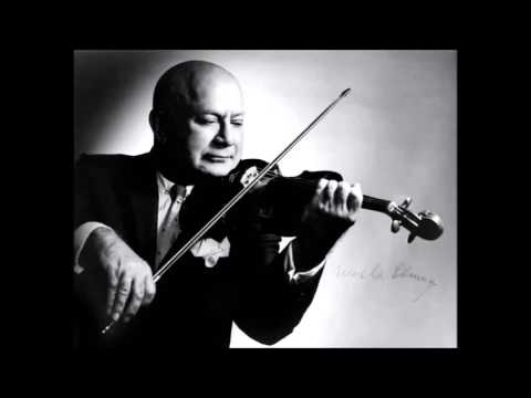 Mischa Elman plays Wieniawski