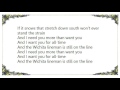 Urge Overkill - Wichita Lineman Lyrics
