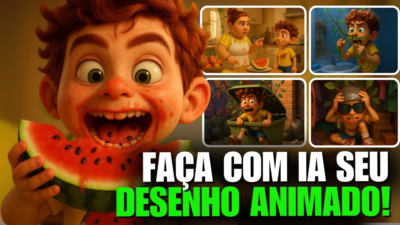 How to Create an AI CARTOON MOVIE in Minutes (WITH THE SAME CHARACTER)