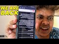 We Re Back ️