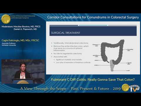 Fulminant C Diff Colitis: Really Gonna Save That Colon?