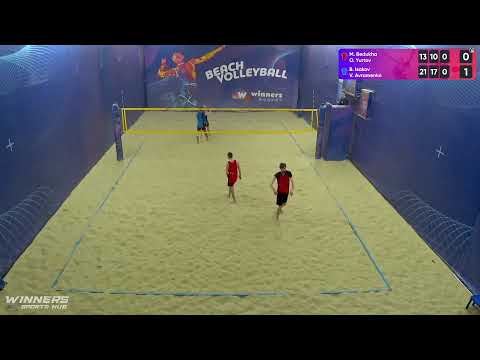 22:45 M. Bedukha / O. Yurtov - B. Isakov / V. Avramenko 20.05.2023 | Winners Beach Volleyball